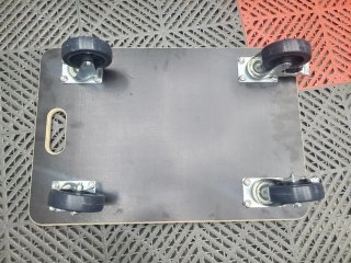 tablas de transporte con ruedas de 60 x 40 cm