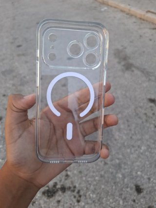Funda iPhone Transparente MagSafe