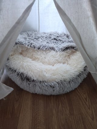 2 Camas para Gatos Suaves Nuevas muy blanditas