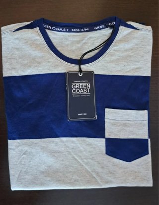Camiseta Green Coast Rayas Talla M