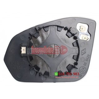 Espejo Cristal + Base Derecho Skoda Fabia IV Años