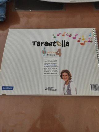Libro Música 4 Primaria Tarantella Pearson
