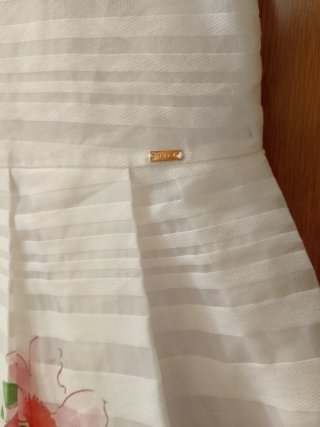 Vestido blanco Mayoral flores