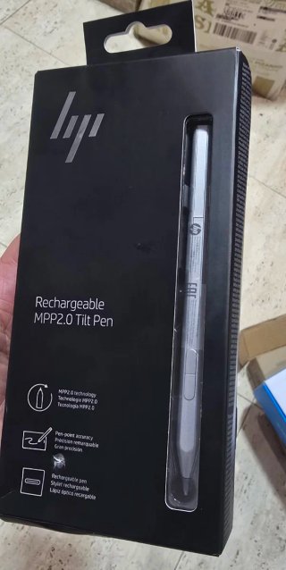 Lapiz optico.HP MPP 2.0 Tilt Pen Recargable Nuevo