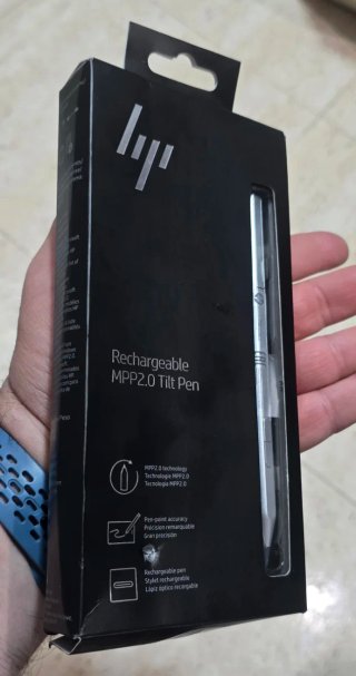 Lapiz optico.HP MPP 2.0 Tilt Pen Recargable Nuevo