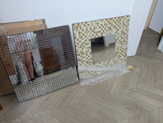 Marco de espejo mosaico decorativo