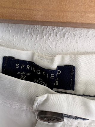 Bermudas Springfield T38 Blancas