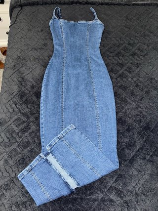 Vestido vaquero ajustado