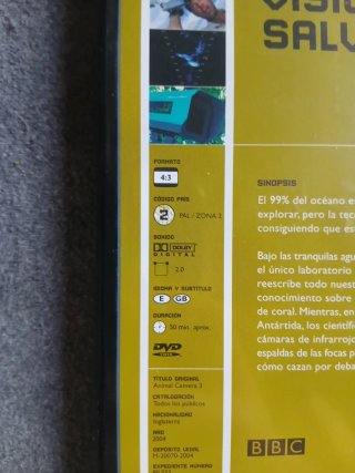 Vision salvaje 3(DVD documental español colección)