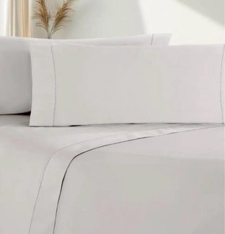 Juego Sábanas Bambú Blanco Cama 150cm