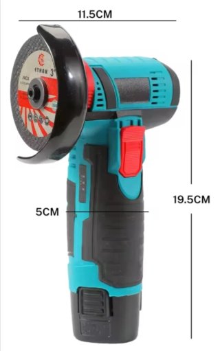 Mini Amoladora Angular Accesorios Maletín
