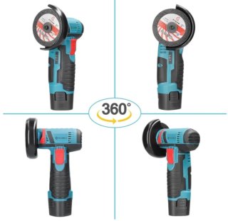 Mini Amoladora Angular Accesorios Maletín