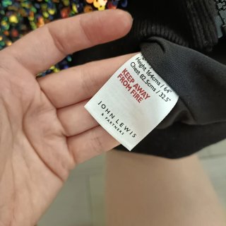 Chaqueta lentejuelas John Lewis 14 años