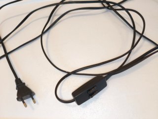 Cable lámpara doble interruptor