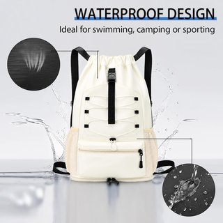 Mochila de Cuerdas Impermeable Bolsa Deporte Gym