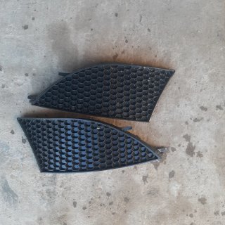 Rejilla Paragolpes Hexagonal Negra