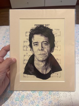 Ilustración Lou Reed Perfect Day
