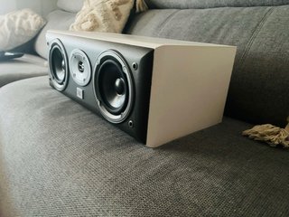 JBL EC25 Altavoz Central Negro y Blanco