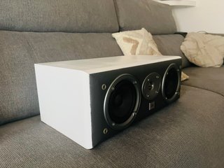 JBL EC25 Altavoz Central Negro y Blanco