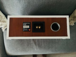 JBL EC25 Altavoz Central Negro y Blanco