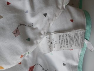 Saco capazo Uzturre algodón estampado