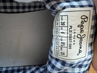 Zapatillas Pepe Jeans Azul/Blanco Talla 39