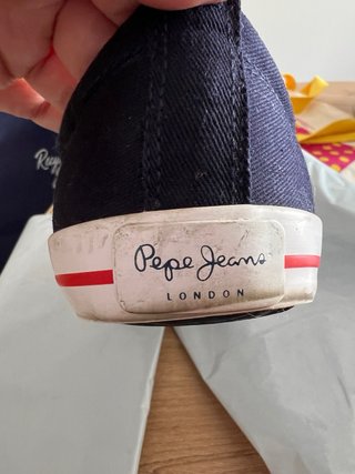 Zapatillas Pepe Jeans Azul/Blanco Talla 39