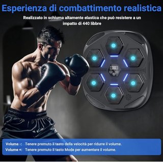 Máquina de boxeo MMA y guantes
