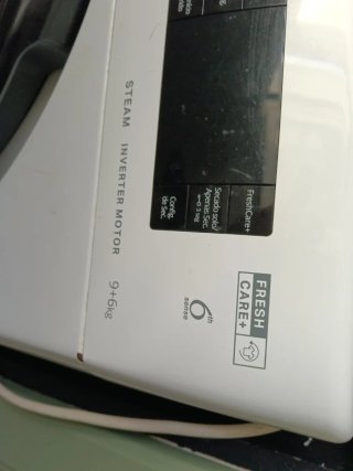 Lavadora secadora Whirlpool 9kg