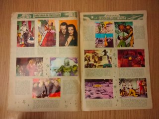 Historia del Cine, 1ª y 2ª parte, álbum de cromos