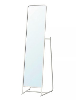 Espejo de pie KNAPPER blanco