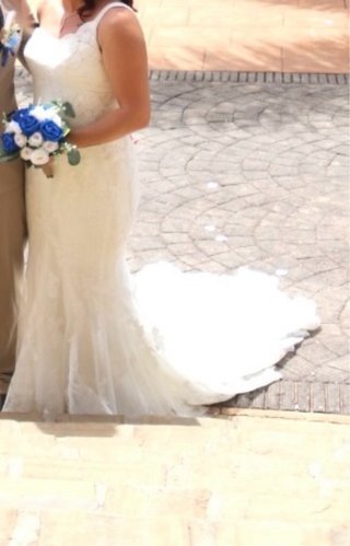 Vestido de Novia Sirena Encaje Talla para 40 42