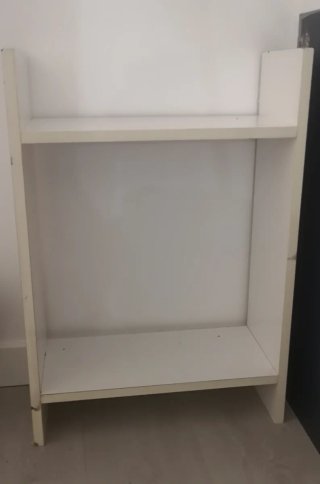 Estantería auxiliar blanca Ikea