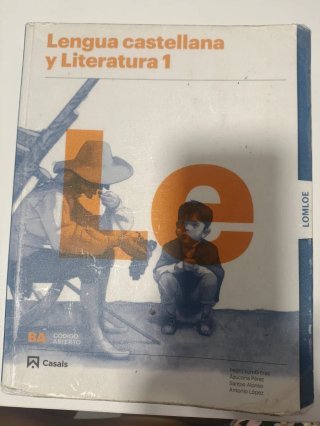 Lengua castellana y literatura 1, de Bachillerato