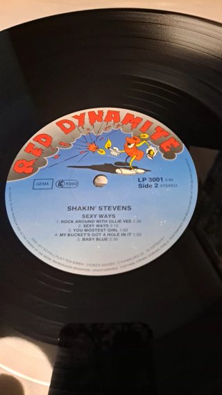 Shakin Stevens - Sexy Ways LP (1979, Alemania)