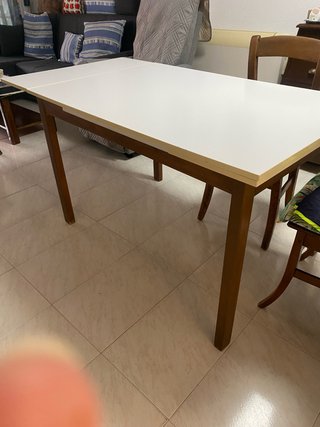 Mesa extensible madera 120/180cm