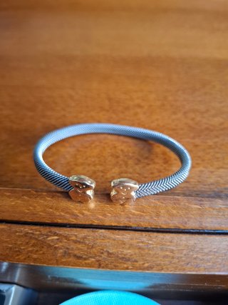 Pulsera Tous Acero y Oro 18k