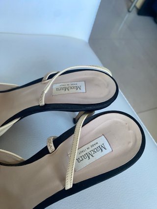 Max Mara sandali slingback tacco 37,5