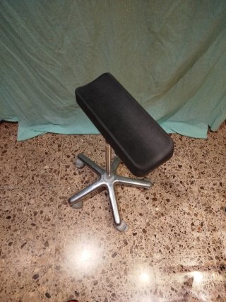 Reposabrazos sanitario con ruedas