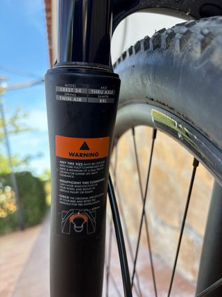 Bicicleta Giant XTC SLR 29 MTB Talla M como nueva