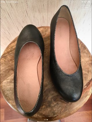 Zapatos negros suela goma