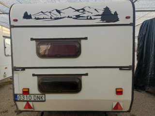 Caravana HERGO IMPALA. 750 Kg. 5 plazas.