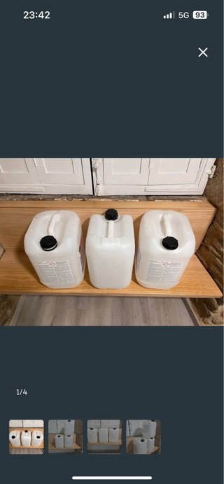 Bidón 20L Garrafa Apilable Resistente