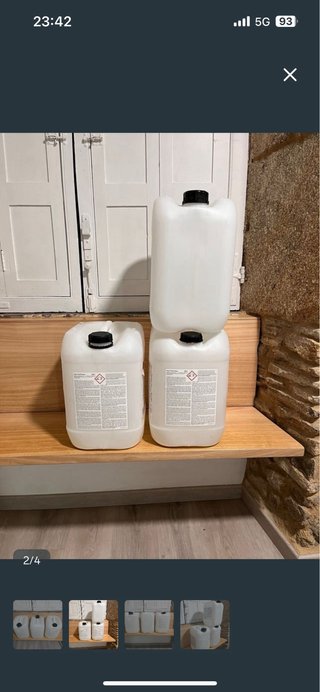Bidón 20L Garrafa Apilable Resistente