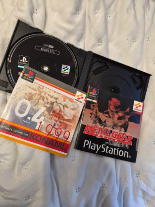 Metal Gear Solid PS1 PAL Konami