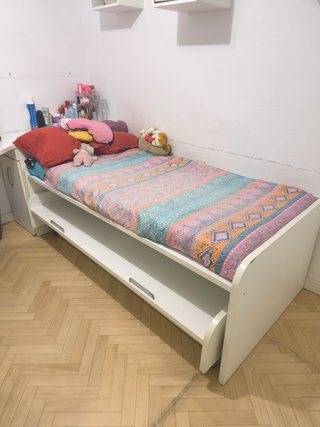 Cama nido con cajones