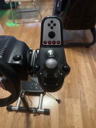 Logitech G27 + Palanca  Cambio +Wheel Stand Pro