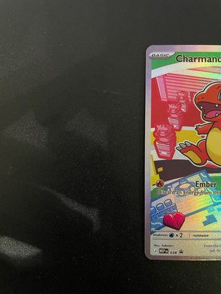 Carta Pokémon Charmander 038/MEP EN Full Art