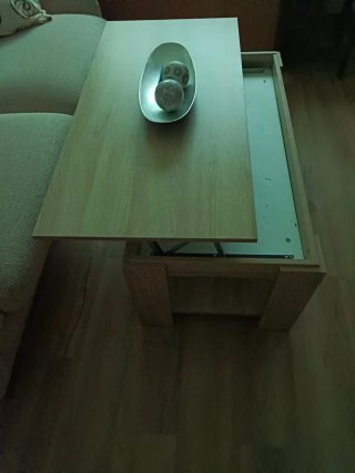 Mueble comedor madera + mesa + regalo sofa