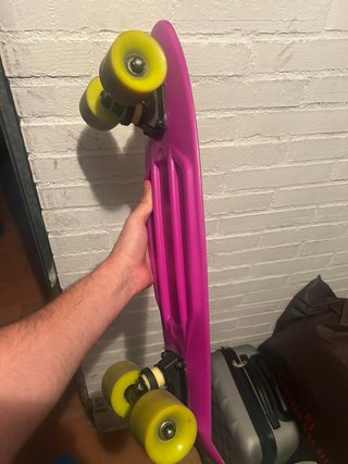 Patinete rosa estilo Penny